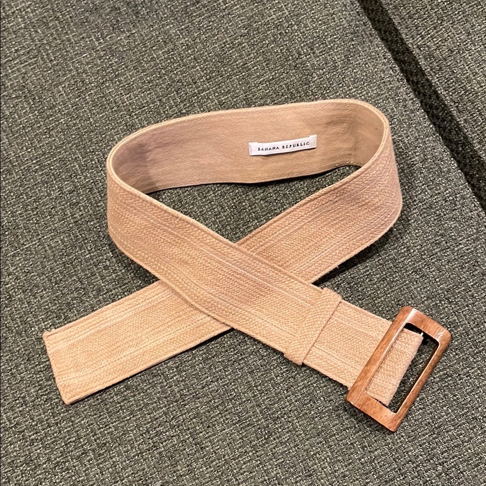 Banana Republic wide cotton belt (sz s)